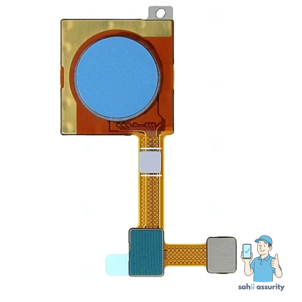Fingerprint Sensor with Flex Cable for Xiaomi Mi A2 Blue thumbnail
